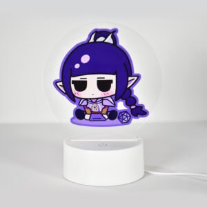 shadowheart chibi led acrylic night light