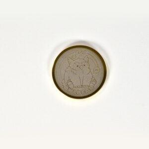 shadowheart chibi engraved collectible coin (copy)