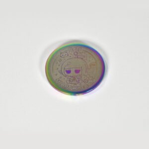 shadowheart chibi engraved collectible coin