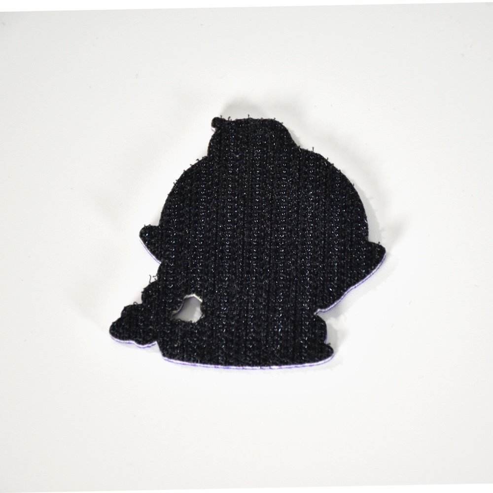 shadowheart chibi embroidered hook & loop patch shadowheart chibi embroidered hook & loop patch