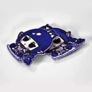 shadowheart chibi embroidered hook & loop patch